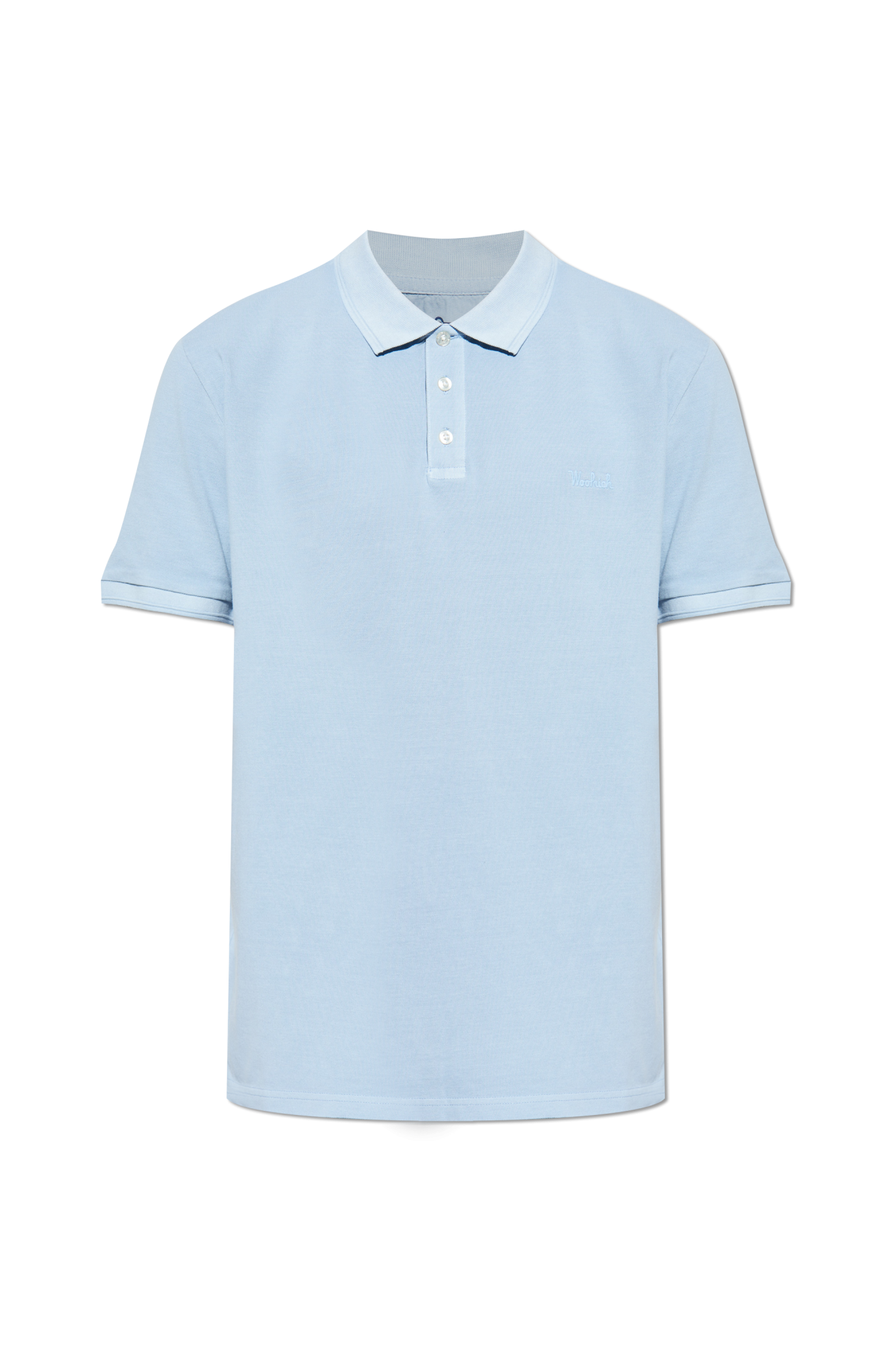 Tシャツ・カットソー WOOLRICH SS24 POLO WITH LOGO (CFWOPO0065MR_UT1483100) Woolrich Polo with embroidered logo | Men's Clothing | Vitkac